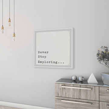 "Adventurer's Mantra" Framed Painting Print