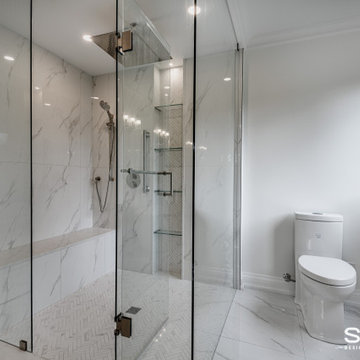 Ensuite and Shared Bathroom Renovation in Kleinburg