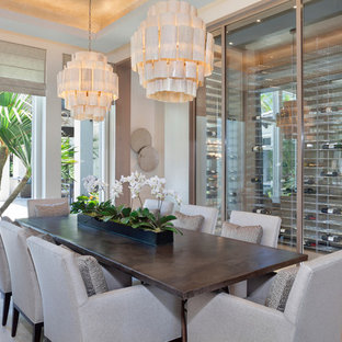 75 Most Popular Beach Style Dining Room Design Ideas for 2019 - Stylish