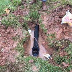 French Drain Installation - Watering And Irrigation Equipment