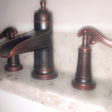 AFTER PHOTO...Master Bathroom Sink Fixture