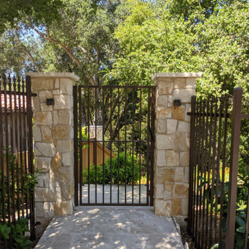 Los Gatos Classic Mediterranean Backyard