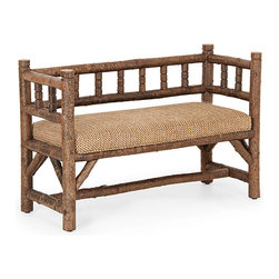 Rustic Bench #1302 by La Lune Collection - Indoor Benches