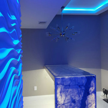 Lighted up Onyx Table