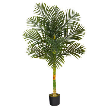 5 ft. Golden Cane Artificial Palm Tree