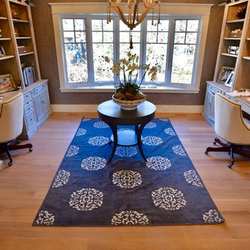 WIDE PLANK RIFT AND QUARTER SAWN WHITE OAK WITH WIRE BRUSH, COTTON WHITE COLOR,