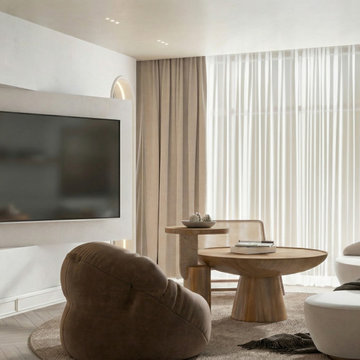 Calm Open-Concept Living Interior