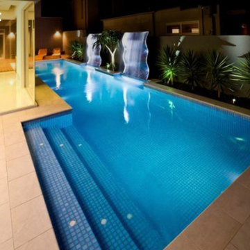 Fiberglass Pool with deck