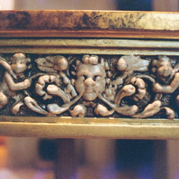 Gold Leaf Hall Table - Furniture