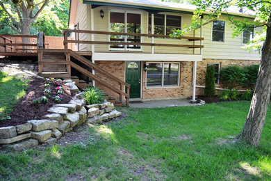 Traditional exterior home idea in Chicago