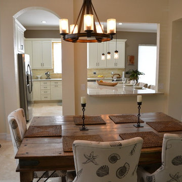 Black and White Two Toned Kitchen