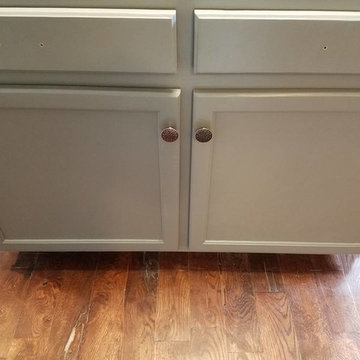 White Kitchen Refinish