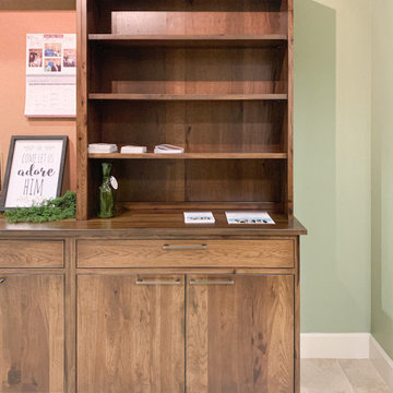 Custom Church Lobby Cabinet