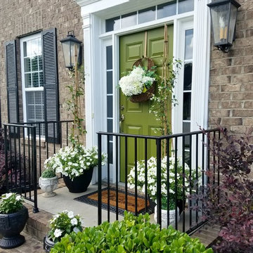 GREEN FRONT DOOR - ADDING CURB APPEAL