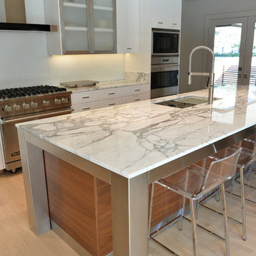 Statuario Marble Kitchen