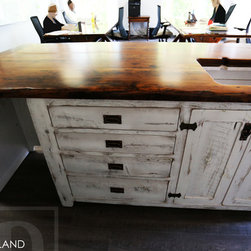 Reclaimed Wood Islands - Filing Cabinets