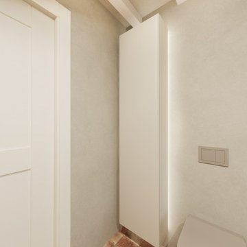 Ambiente rustico e design moderno