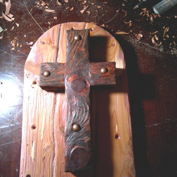 Hand carved cross
