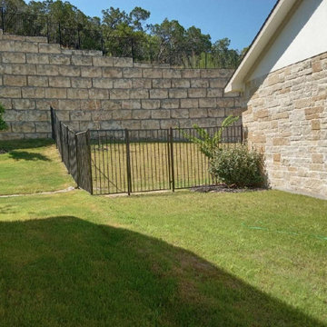 Iron Fence | Custom Design & Build Fence with Handrails