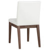 Branson Dining Chair, White, Set of 2