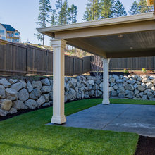 Backyard Overhang