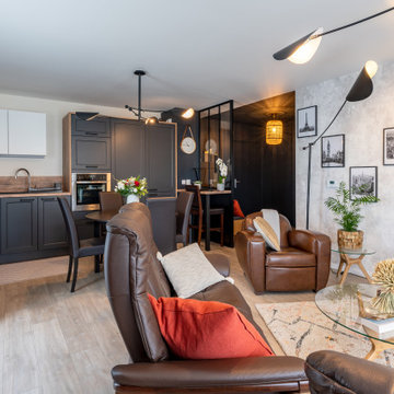 Appartement masculin industriel