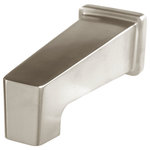 Speakman - Kubos Tub Spout, Brushed Nickel - The Speakman Kubos Tub Spout features a crisp, square design that’s ideal for any modern bathroom. Engineered with our signature slip-fit connection, the Kubos Tub Spout will install effortlessly. The Kubos Tub Spout is constructed entirely of metal with a corrosion resistant finish to look and age beautifully over time.