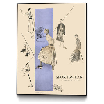 "1950's Fashion - Sportswear" CF Print, 11"x14"