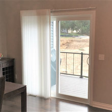 Sliding door treatments