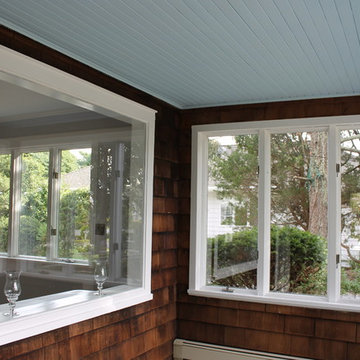Enjoy the sunsets from the glass enclosed porch