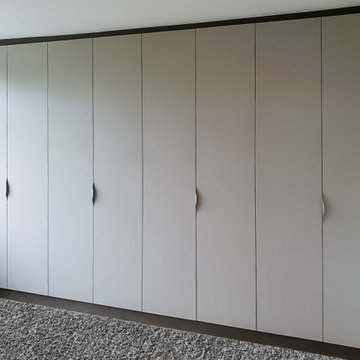 Contemporary L-Shaped Wardrobe with Hinged Doors - Stanmore | Inspired Elements