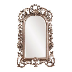 50 Most Por Victorian Bathroom Mirrors For 2018 Houzz Howard Elliott Collection Sherwood Antique Silver Mirror Bathroom Mirrors