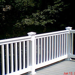 Composite Deck with PVC Rail - Products