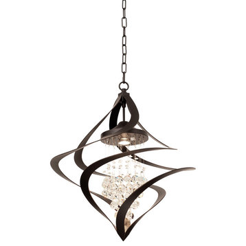 Oxford 23.5x24in 1 Lt Transitional Large Pendants by Kalco