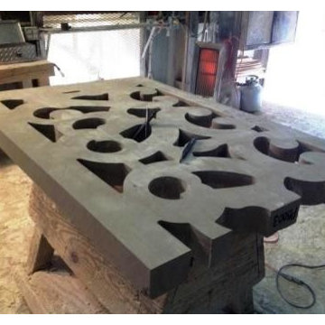 Custom Cut Lueders Limestone Carvings - Mezger