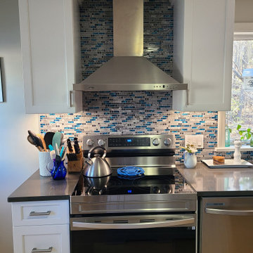Maximizing space in a small Southborough kitchen