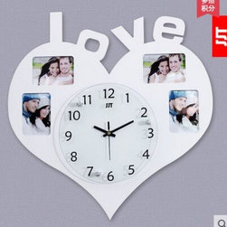 Large Size Wall Clock with Fashion Picture Frame Function Design - JT1377w - Wall Clocks