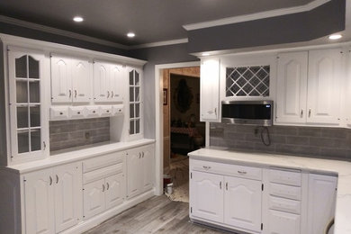 White Cabinets Painting in Glenn Mills