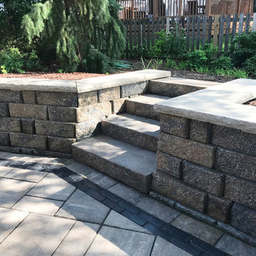 Kansas Paver Patio with Grilling Station, Dining, and Entertaining space!