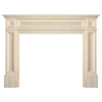 The Classique 50" Fireplace Mantel Unfinished