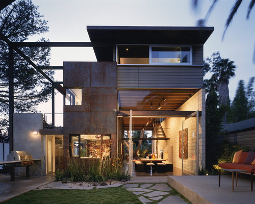 Best Industrial Exterior Home Design Ideas & Remodel Pictures | Houzz