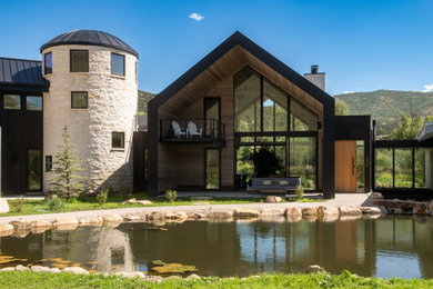 Inspiration for an exterior home remodel in Salt Lake City