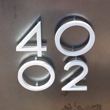 modern house numbers