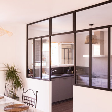 Réaménagement des pièces de vie d'une maison dans une ambiance naturelle