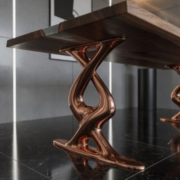 The Charcoal Shadow | Luxury Walnut Dining Table | Sydney