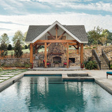 Backyard landscape