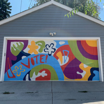 Private Residence Commission - Garage Mural