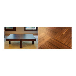 Metaphor | Square Coffee Table with Distinctive Legs - Coffee Tables