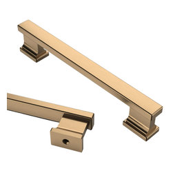 Asidrama - Asidrama 30 Pack 5 Inch (128mm) Champagne Bronze Kitchen Cabinet Handles - Cabinet And Drawer Handle Pulls