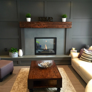 Rustic living room